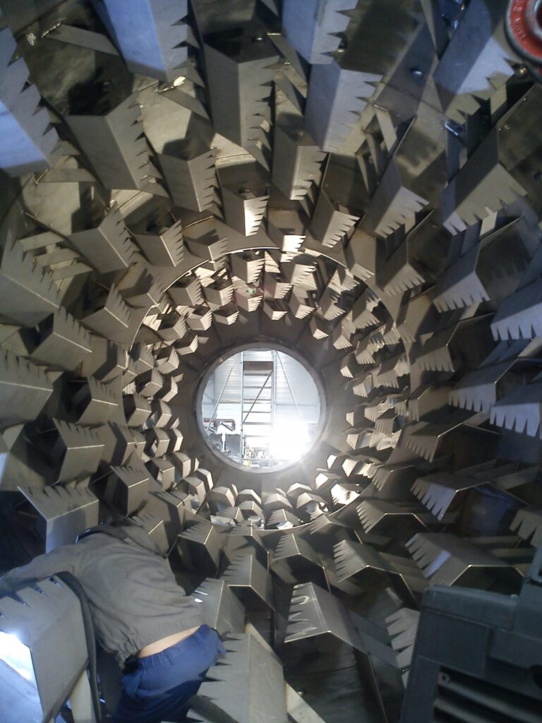 Internes sécheur refroidisseur rotatif sucre