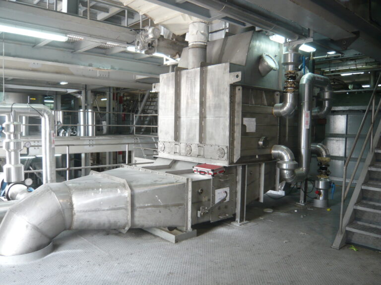 Lit fluidisé refroidisseur de sucre