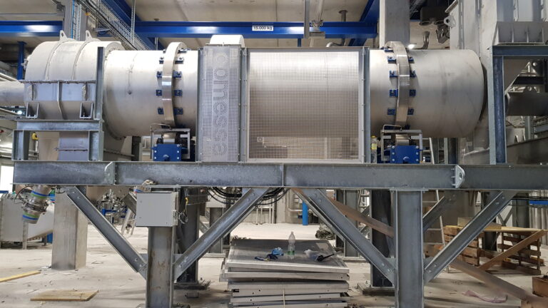 Sécheur rotatif alimentaire