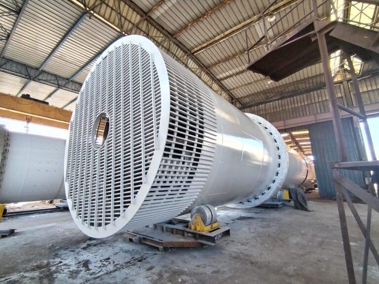 Rotary dryer for DAP Fertilizers