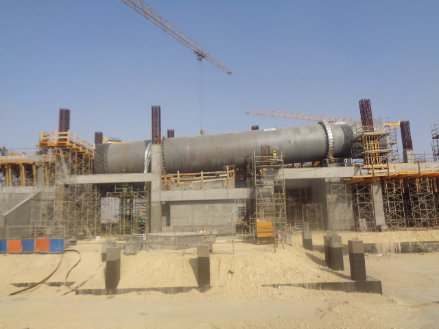 Tube rotatif sécheur + Tube rotatif refroidisseur engrais DCP