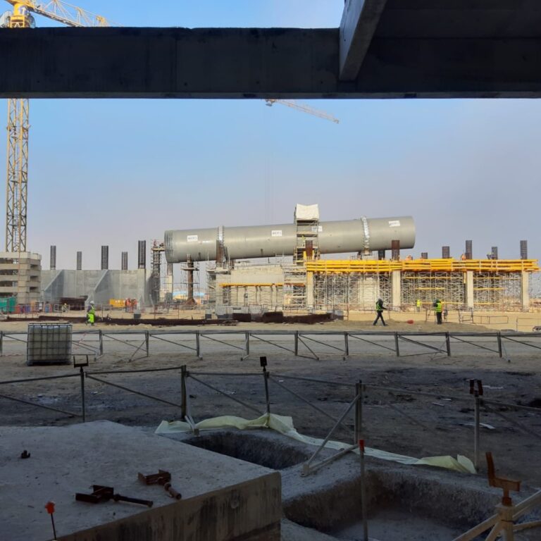 Tube rotatif sécheur engrais