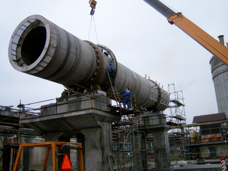 Tube rotatif sécheur engrais ANC