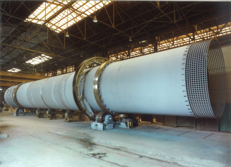 Tube rotatif sécheur engrais