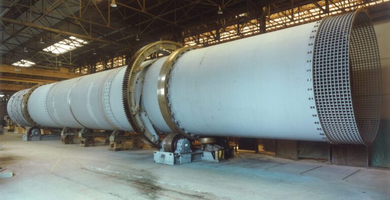 Tube rotatif sécheur pour engrais