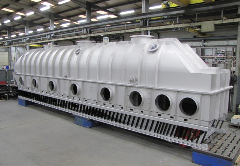 COMESSA - Lit fluidisé vibré sur lames_sucre / Vibrating Fluid bed dryer with leaf springs_sugar