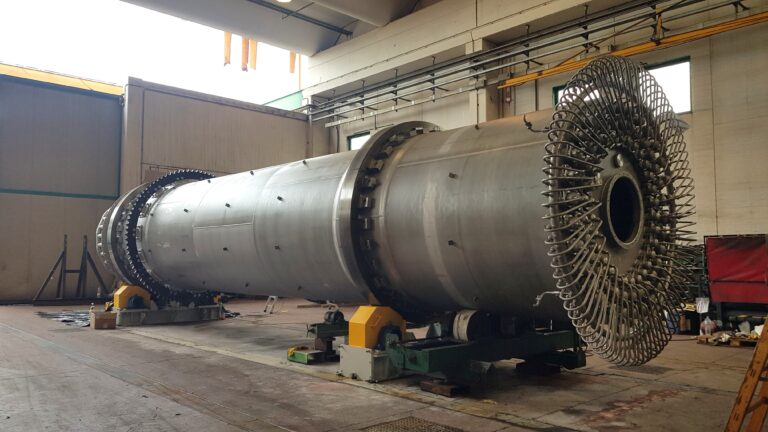 COMESSA - Tube rotatif indirect à échangeur / Indirect rotary tube with heat exchanger (steam tube dryer)