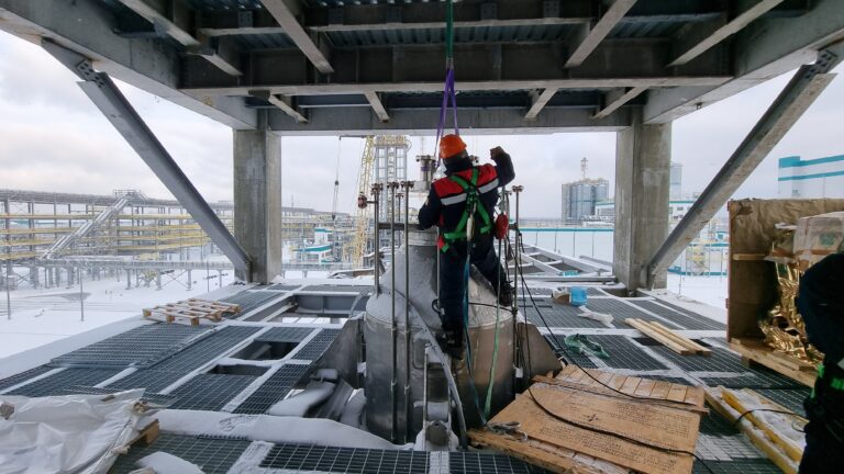 Installation lit fluidisé haute température