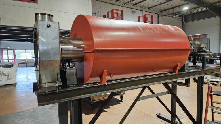 Indirectly rotary calciner_Pilot unit