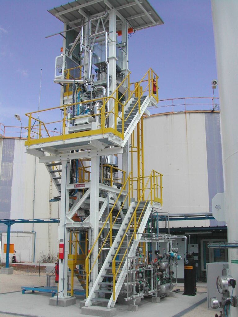 COMESSA - Installation pilote Lit fluidisé HT