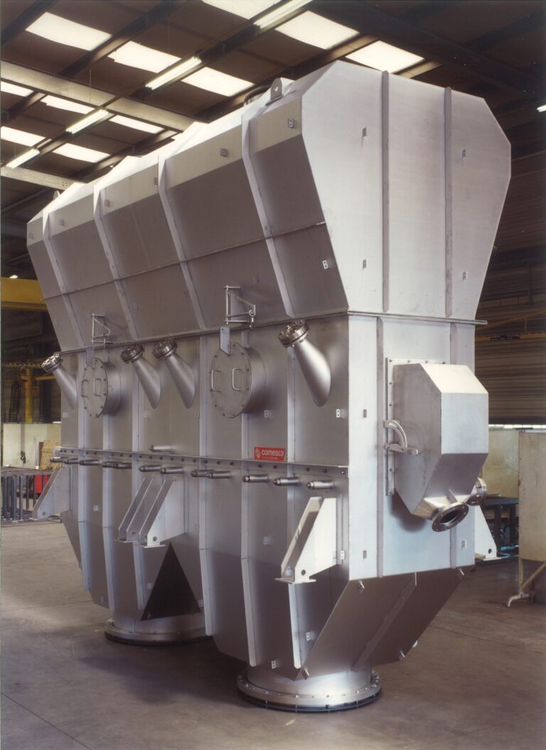 COMESSA - Lit fluidisé sécheur_PET / Static fluid bed dryer for PET