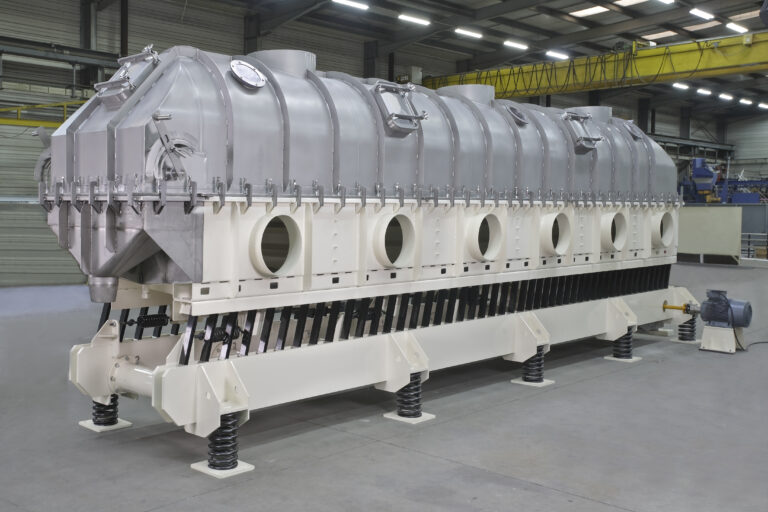 COMESSA - Lit fluidisé vibré sécheur riz_Vibrating fluid bed dryer for rice