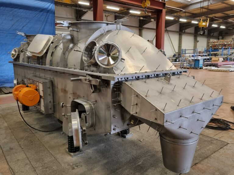 COMESSA - Lit Fluidisé Vibré Sécheur_Catalyseurs / Vibrating fluid bed dryer for catalysts