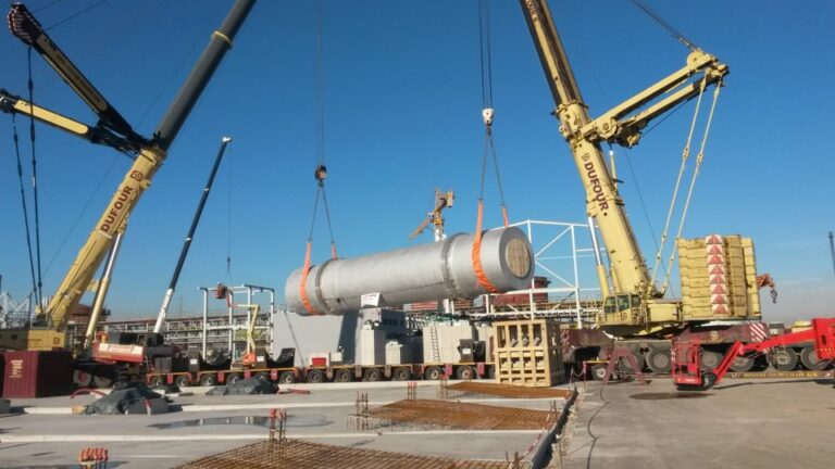 COMESSA - Installation tube rotatif / Rotary Drum installation