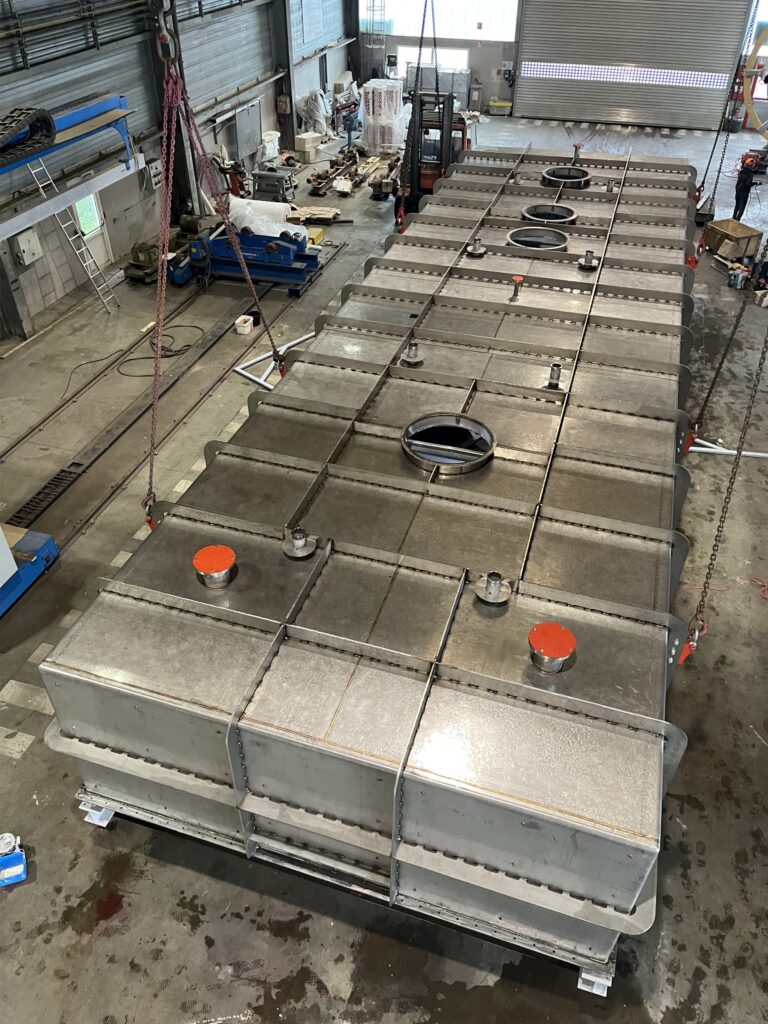 COMESSA - Lit fluidisé statique à échangeurs_s-PVC / Static fluid bed with heat exchangers_s-PV