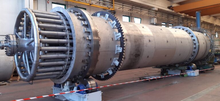 COMESSA - Tube rotatif indirect à échangeur_Séchage carbonate de lithium
COMESSA - Tube rotatif indirect à échangeur_Séchage carbonate de lithium / Indirect rotative tube dryer with heat exchanger (steam tube dryer) for lithium carbonate