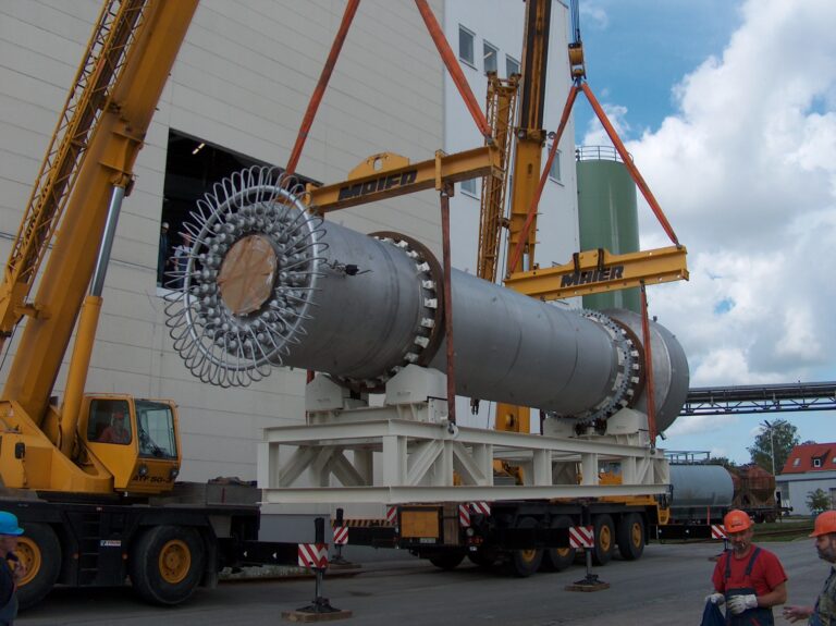 COMESSA - Installation tube rotatif indirect à échangeur / Indirect rotary tube with heat exchanger (steam tube dryer) installation