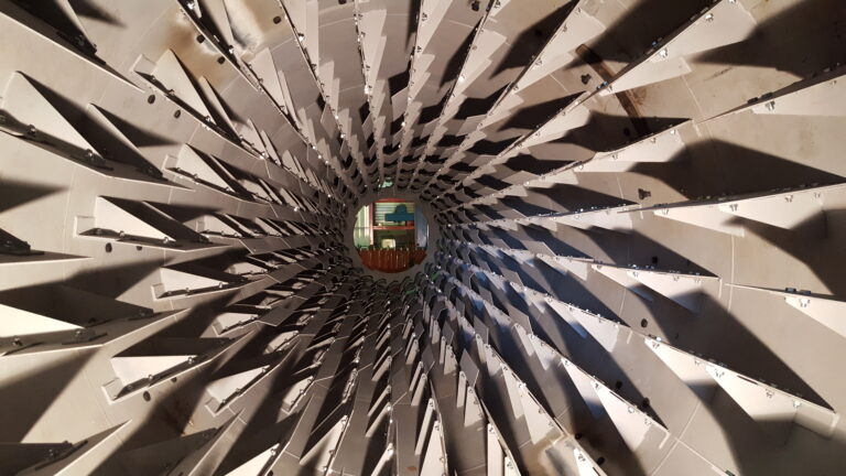 Tube rotatif sécheur_internes