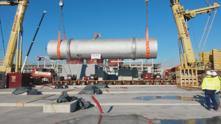 Rotary dryer for minerals