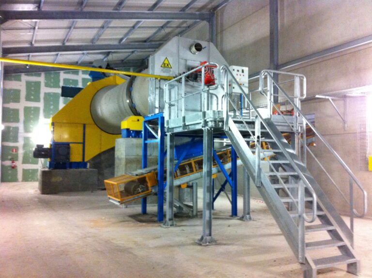 Tube rotatif minéral / Rotary tube mineral