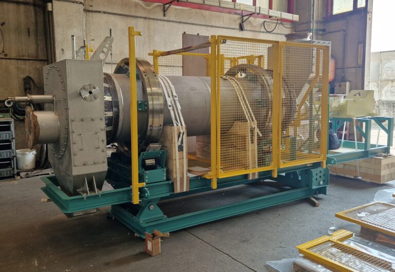 Tube rotatif sécheur pilote