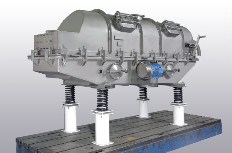 Lit fluidisé vibré (vue 3D)